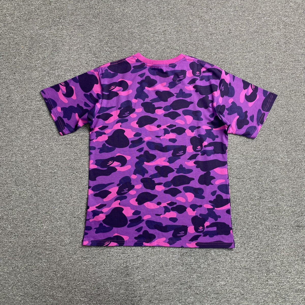 Remera Bape Color Camo Violeta