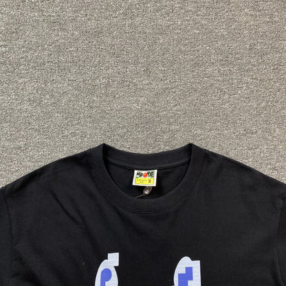 Remera Bape Digital Shark Negra