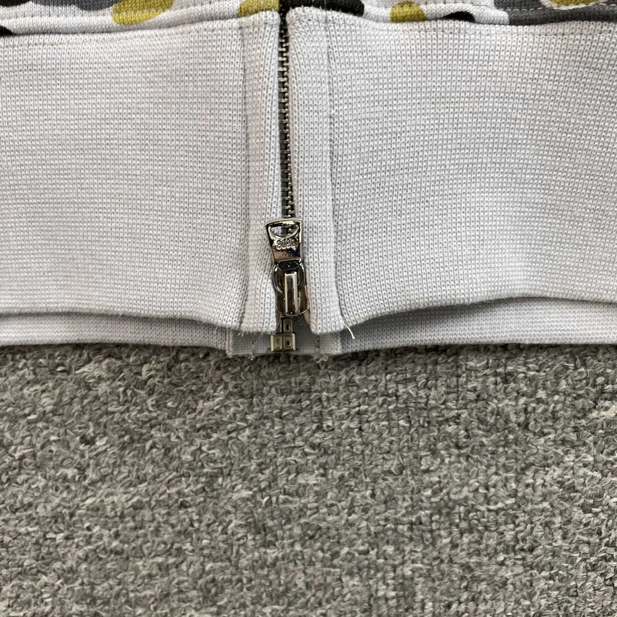 Campera Bape Ginza Separate Shark Full Zip Multicolor