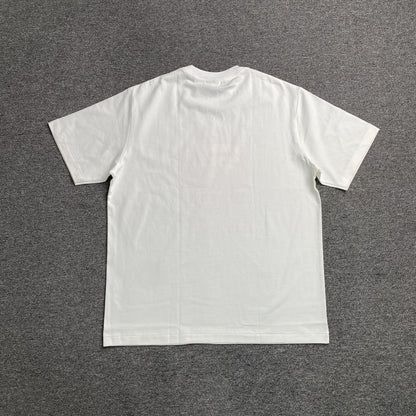 Remera Bape Glitch Art Blanca