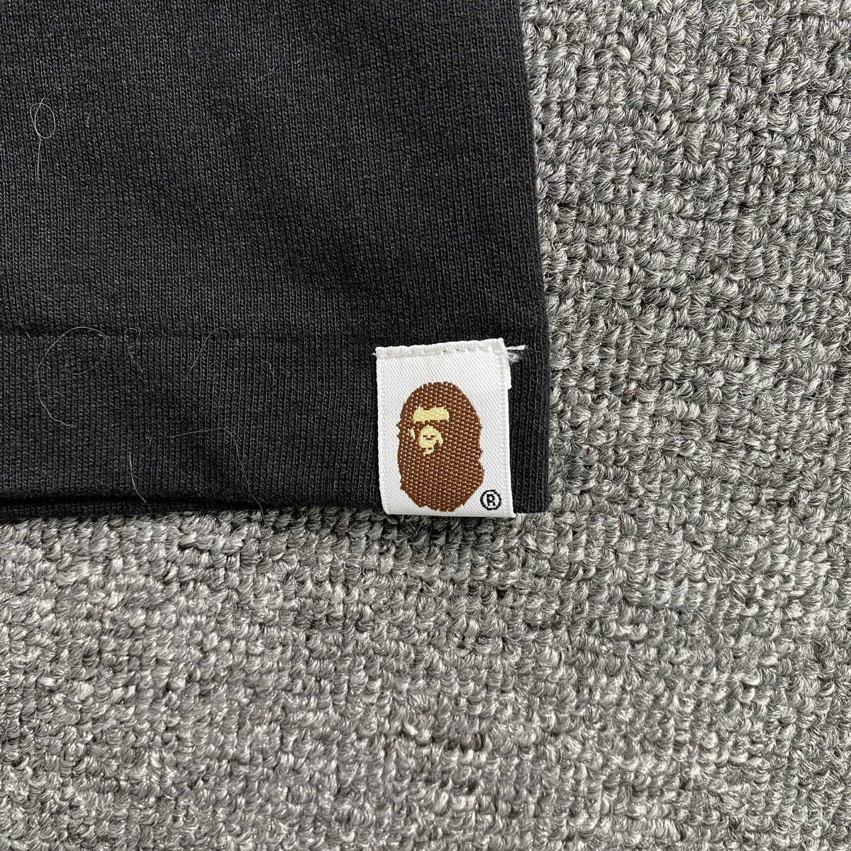Remera Bape Hand Draw Negra