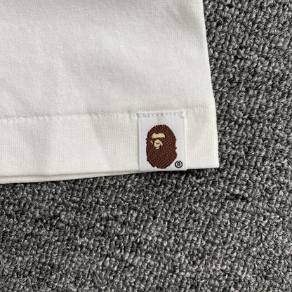 Remera Bape Hand Draw Blanca