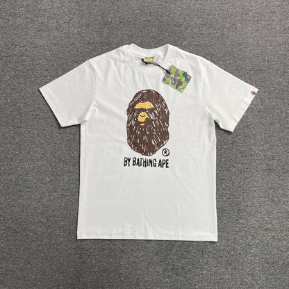 Remera Bape Hand Draw Blanca