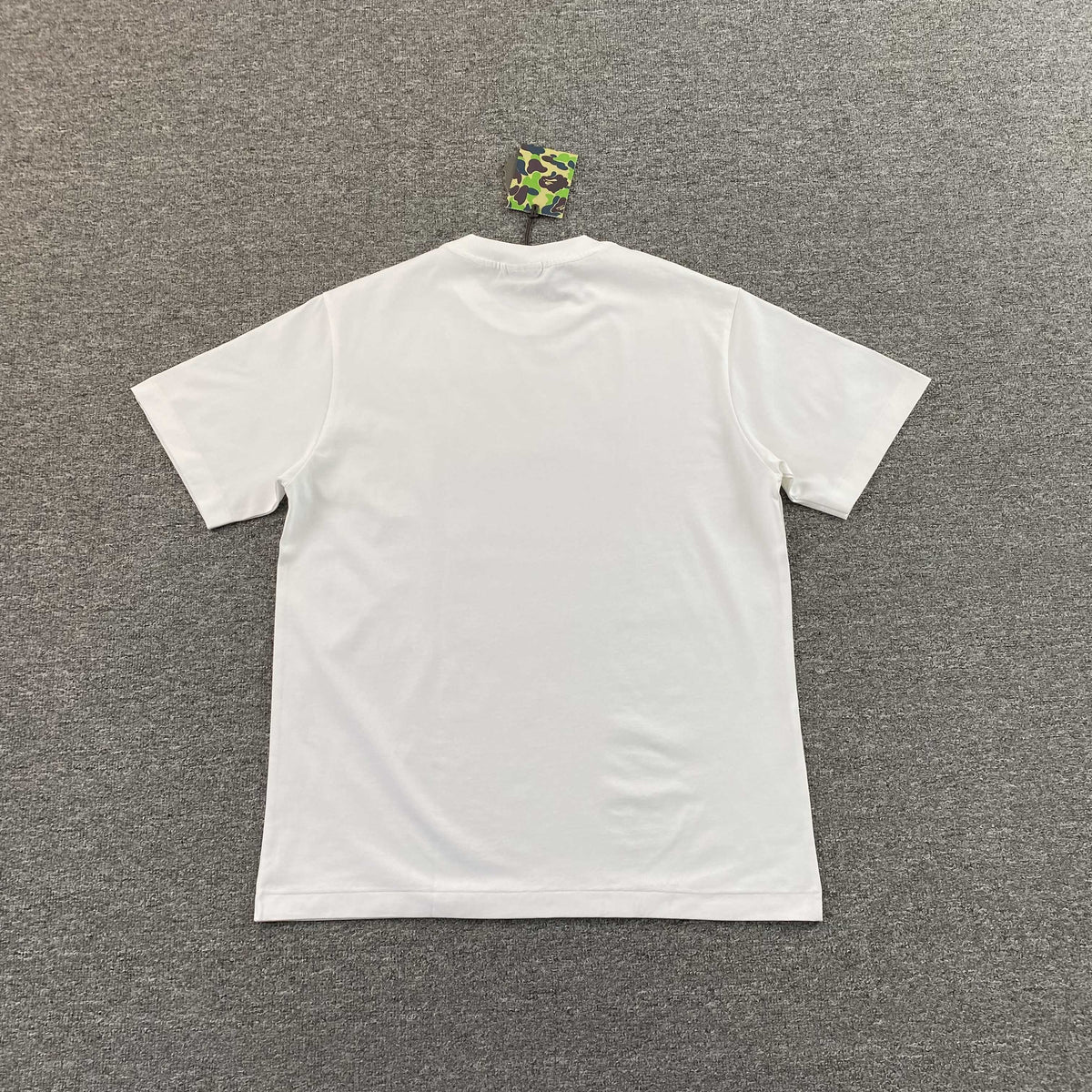 Remera Bape Japanese Cloud Camo Label Blanca