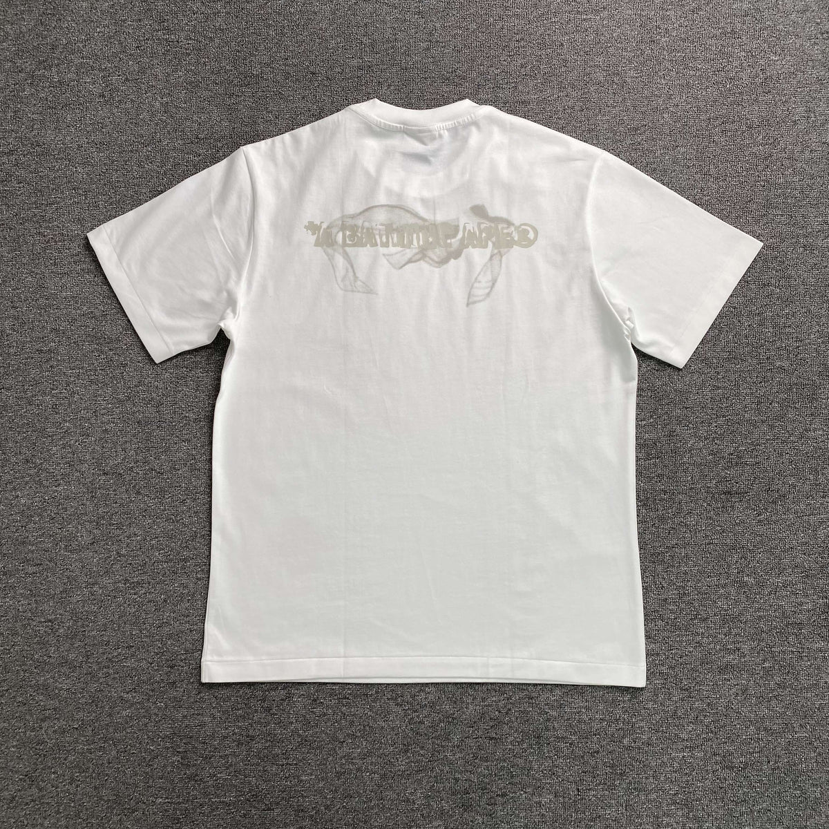 Remera Bape Mosquito Coil Ape Head Blanca