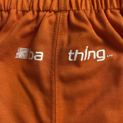 Short Bape Multi Logo Soccer Naranja