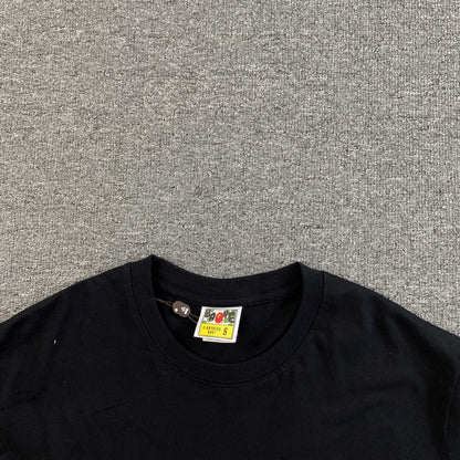 Remera Bape Neon Tokyo Big Ape Head Negra