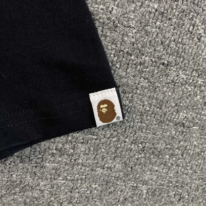 Remera Bape Neon Tokyo Big Ape Head Negra