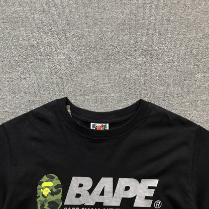 Remera Bape Reflex Negra