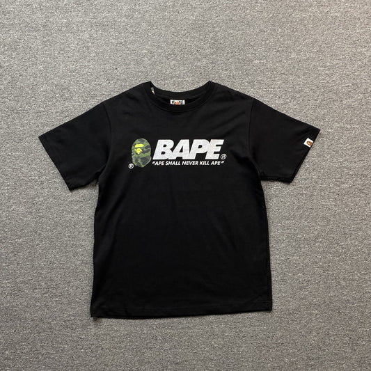 Remera Bape Reflex Negra