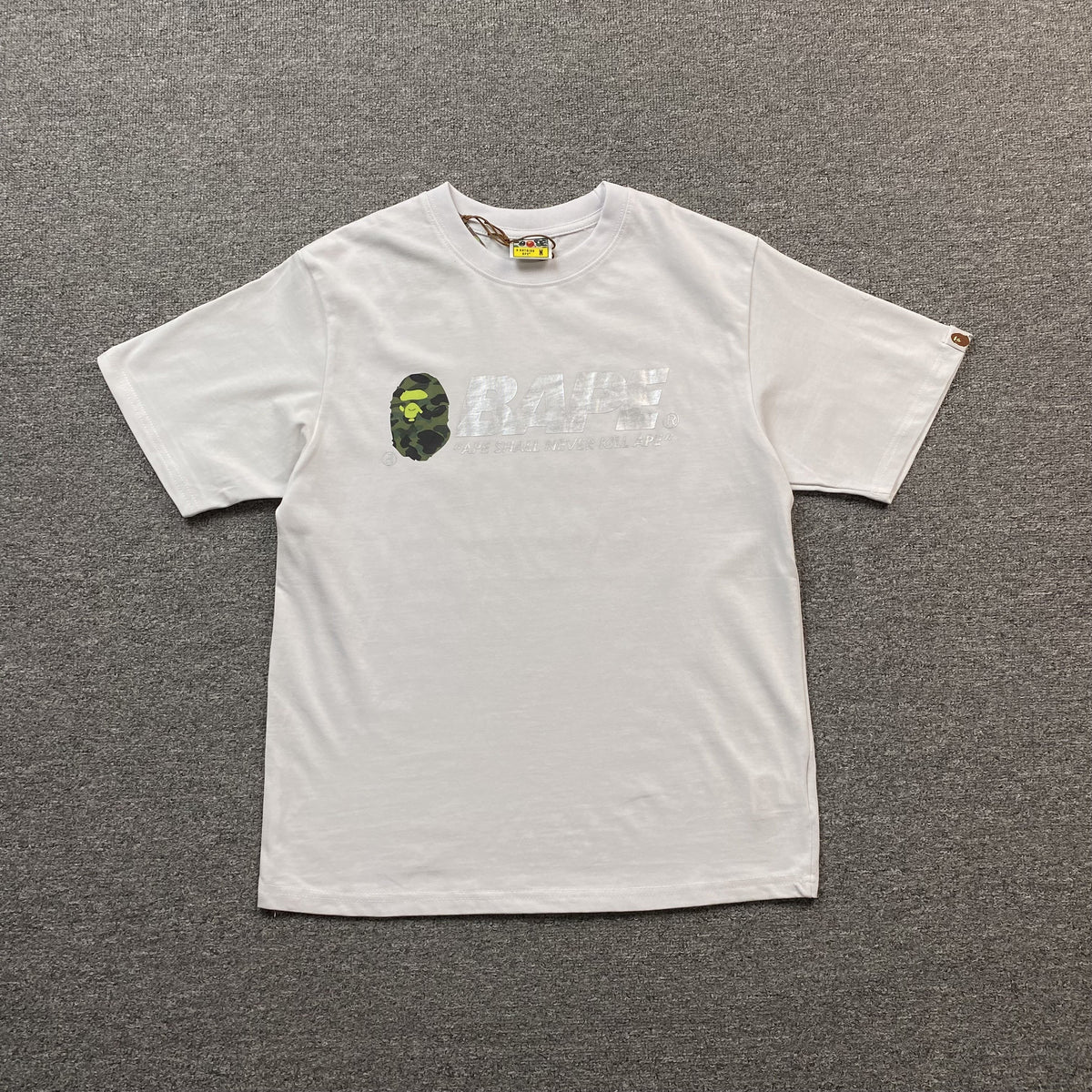 Remera Bape Reflex Blanca
