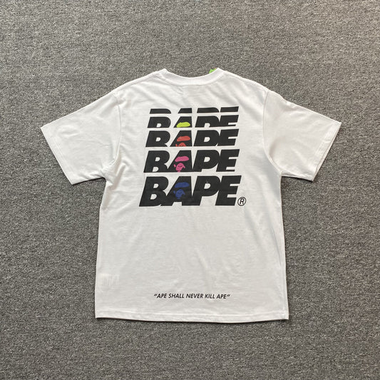 Remera Bape Reflex Blanca