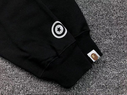 Campera Bape Shark Full Zip Buzo Negro