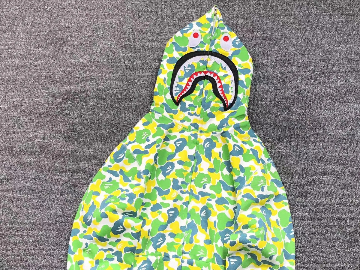 Campera Bape Shark Hk Central Limited Full Zip