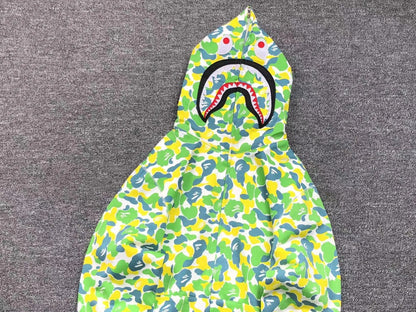 Campera Bape Shark Hk Central Limited Full Zip