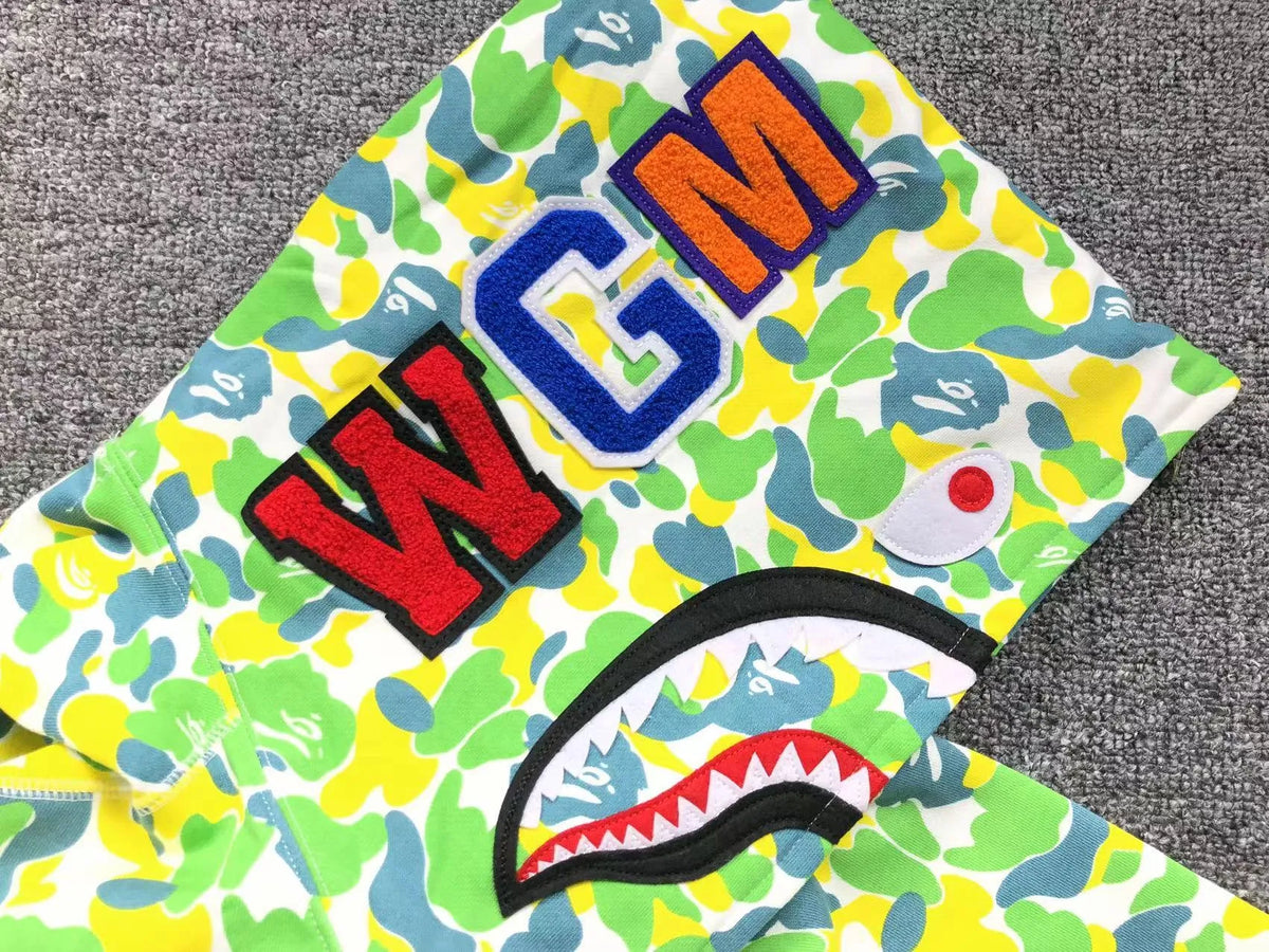 Campera Bape Shark Hk Central Limited Full Zip