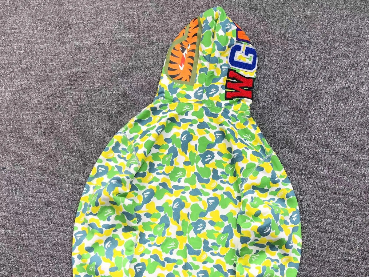 Campera Bape Shark Hk Central Limited Full Zip