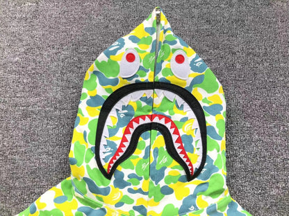Campera Bape Shark Hk Central Limited Full Zip