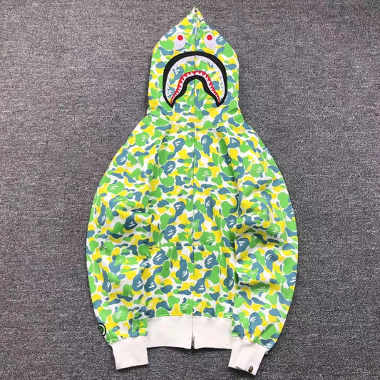 Campera Bape Shark Hk Central Limited Full Zip
