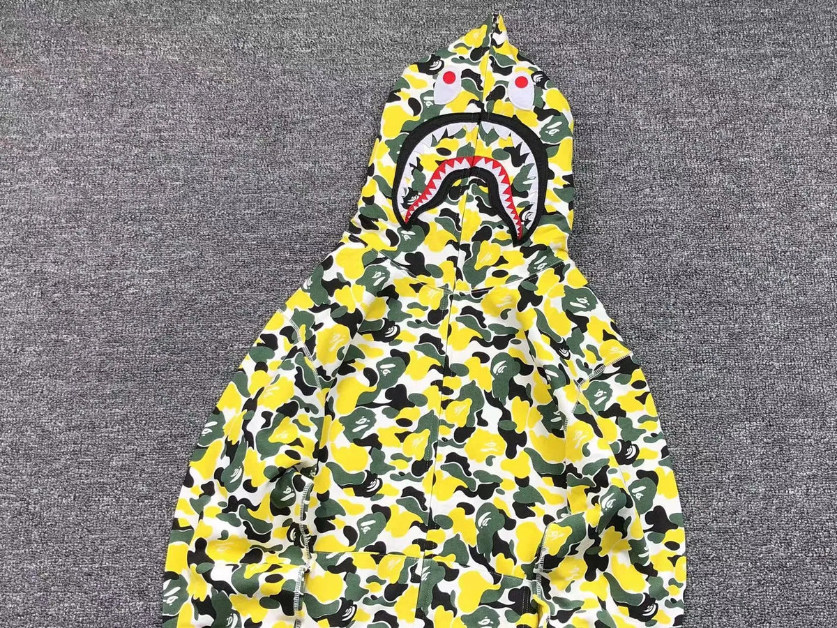Campera Bape Shark Ozaka Limited Full Zip