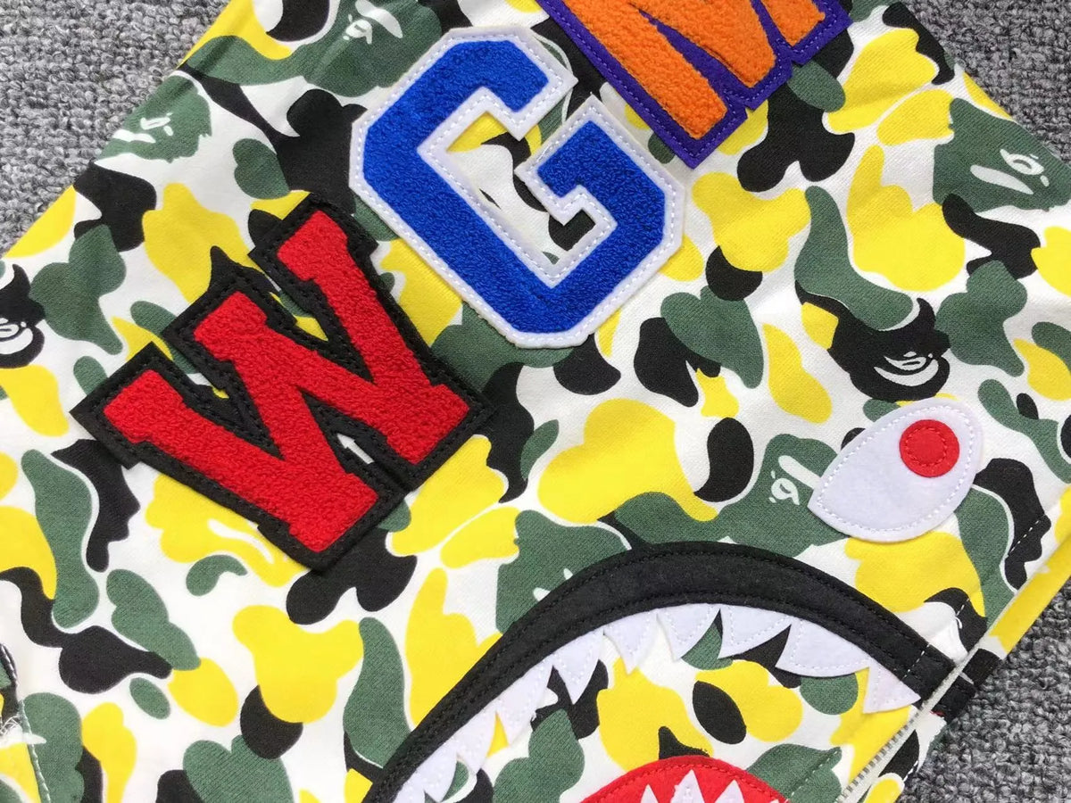 Campera Bape Shark Ozaka Limited Full Zip
