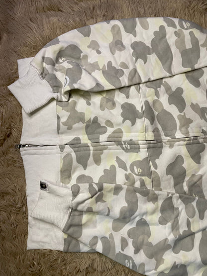 Cierre doble Bape shark white camo
