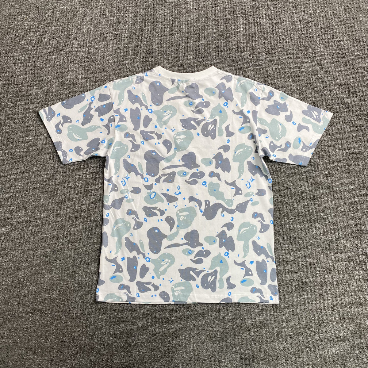 Remera Bape Space Camo Blanca
