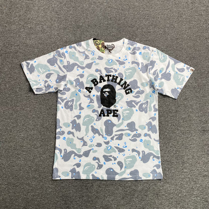 Remera Bape Space Camo Blanca