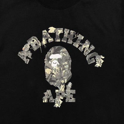 Remera Bape Tree Edge Camo Negra