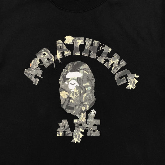 Remera Bape Tree Edge Camo Negra