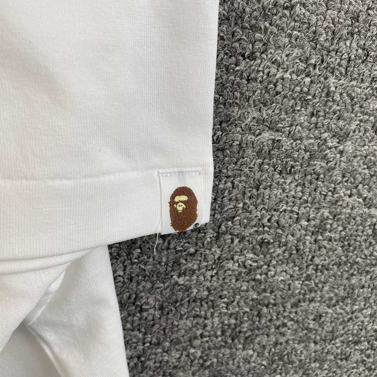 Remera Bape Tree Edge Camo Blanca