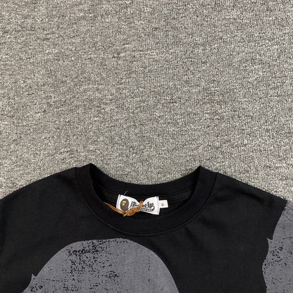 Remera Bape Water Print Ape Head Negra