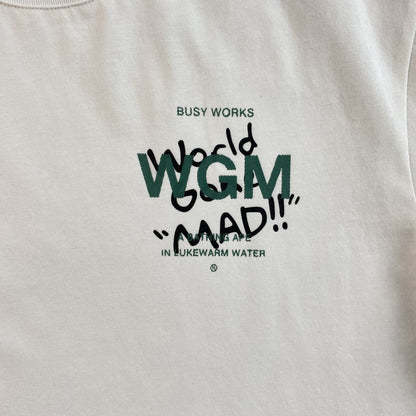 Remera Bape Woodland Camo WGM Blanca
