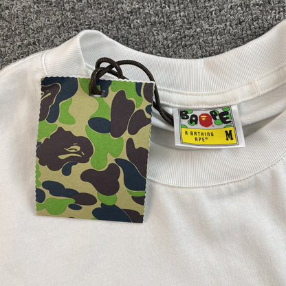 Remera Bape Woodland Camo WGM Blanca