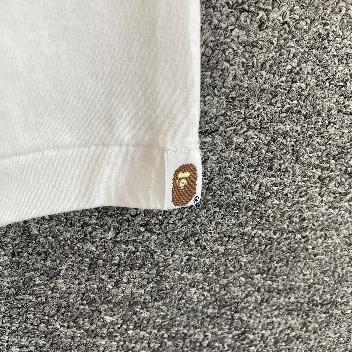 Remera Bape Woodland Camo WGM Blanca