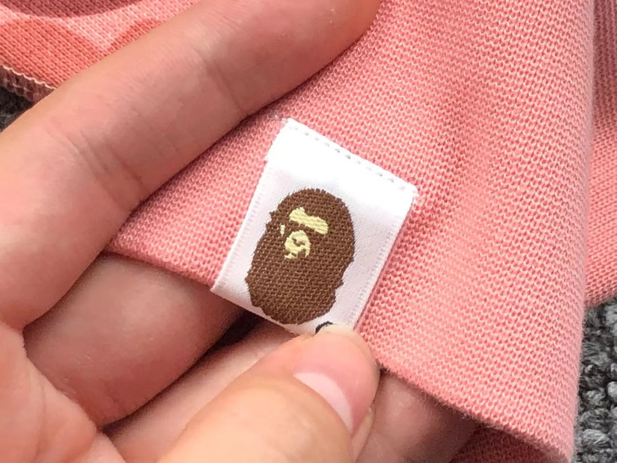 Campera Bape X Barbie Dot Camo Shark Full Zip Rosa