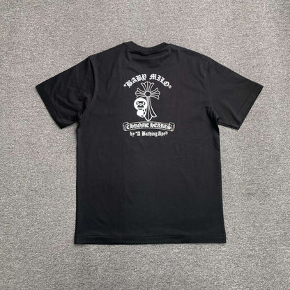 Remera Bape x Chrome Hearts Negra