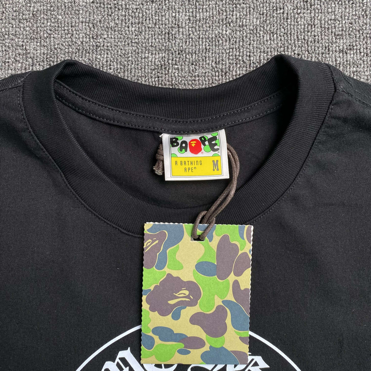 Remera Bape x Chrome Hearts Negra