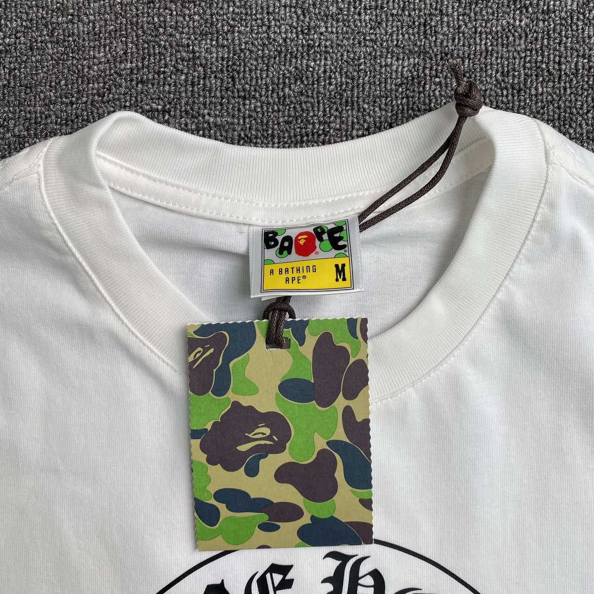 Remera Bape x Chrome Hearts Blanca