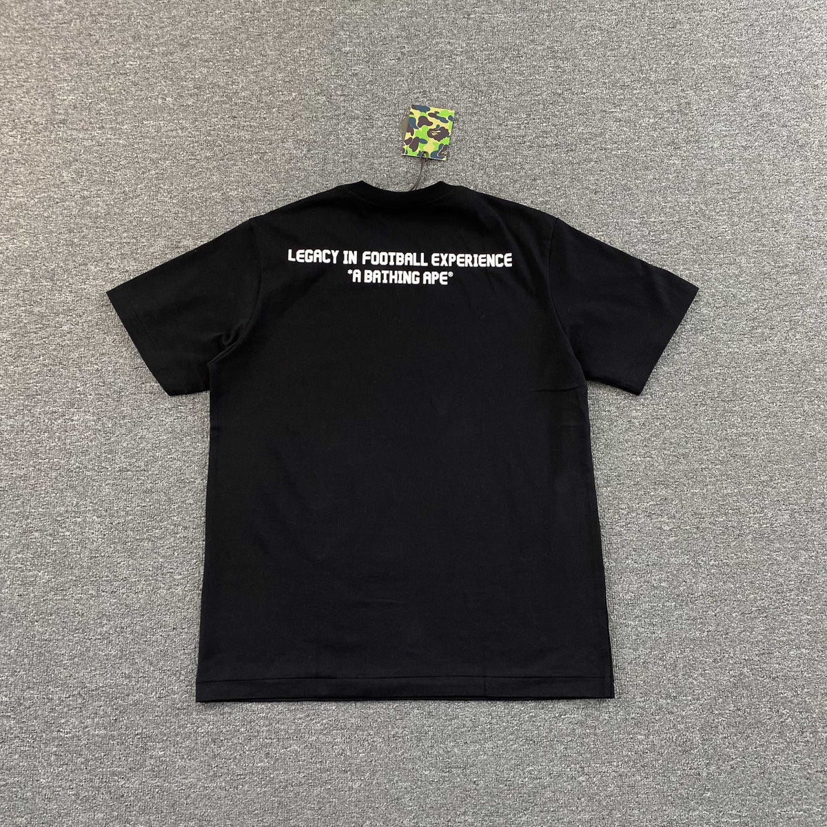 Remera Bape x CR7Life Big Ape Head Negra