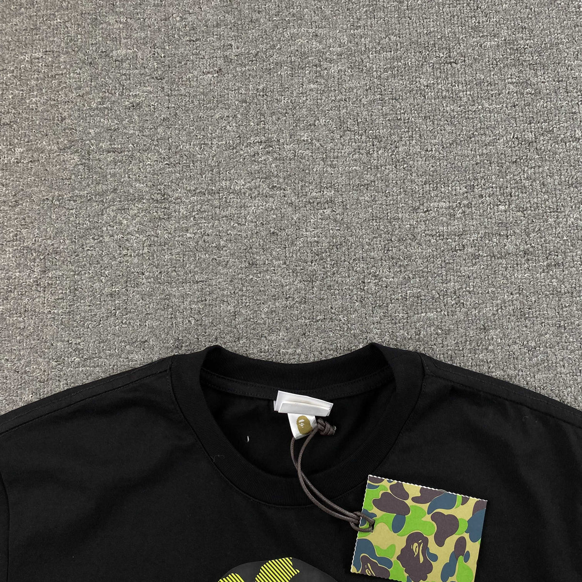 Remera Bape x CR7Life Big Ape Head Negra