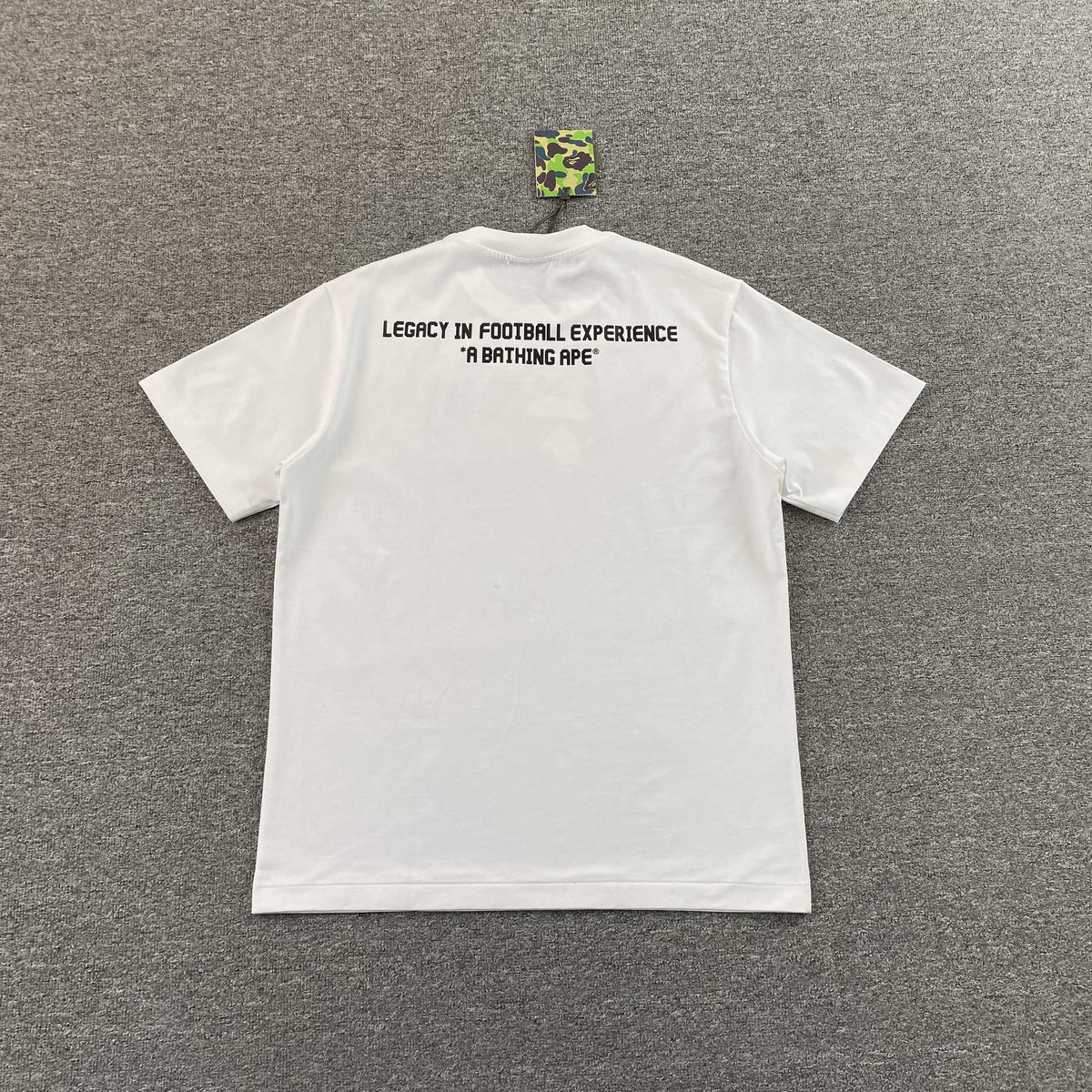 Remera Bape x CR7Life Big Ape Head Blanca