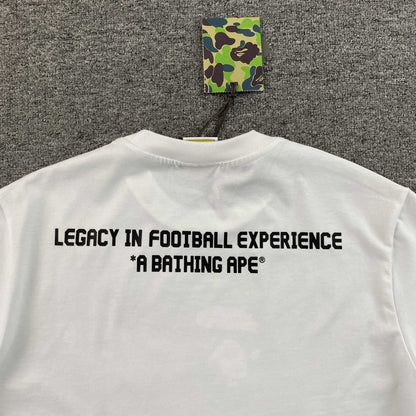 Remera Bape x CR7Life Big Ape Head Blanca