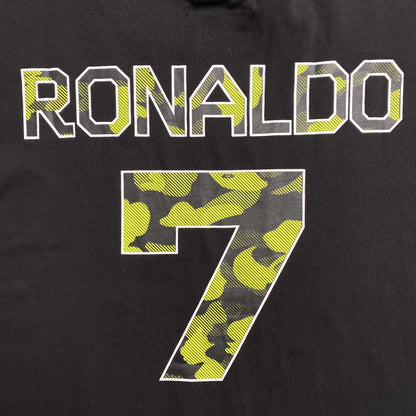 Remera Bape x CR7Life Ronaldo 7 Negra