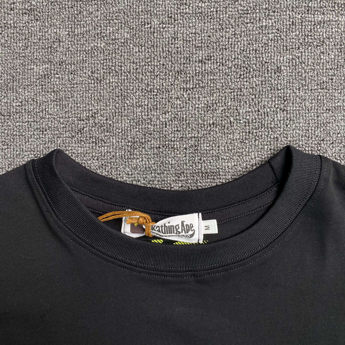 Remera Bape x CR7Life Ronaldo 7 Negra