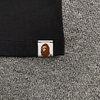 Remera Bape x CR7Life Ronaldo 7 Negra