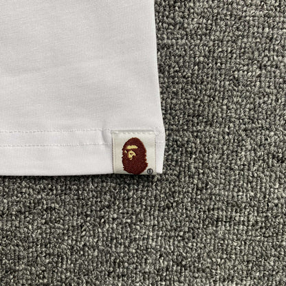 Remera Bape x CR7Life Ronaldo 7 Blanca