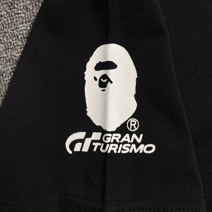 Remera Bape x Gran Turismo Negra
