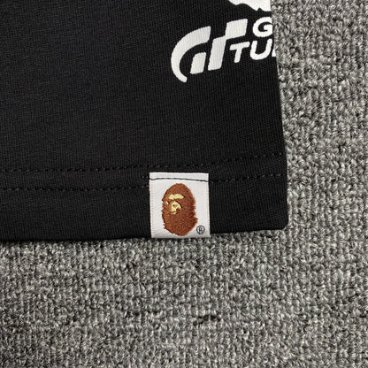 Remera Bape x Gran Turismo Negra