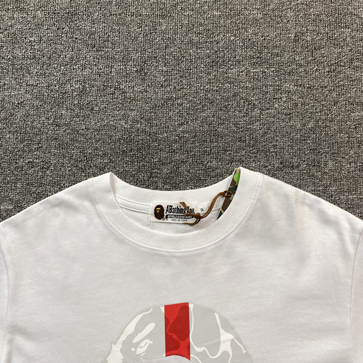 Remera Bape x Gran Turismo Blanca